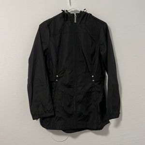 Jones New York black windbreaker, size XS